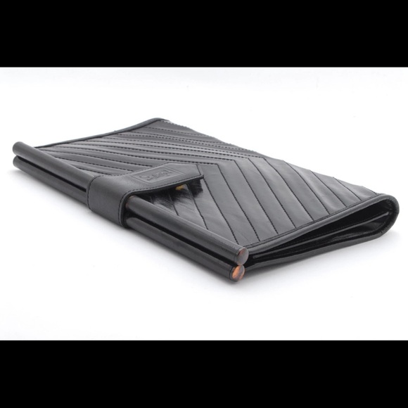 Vintage Yves Saint Laurent Leather Clutch - Picture 5 of 8